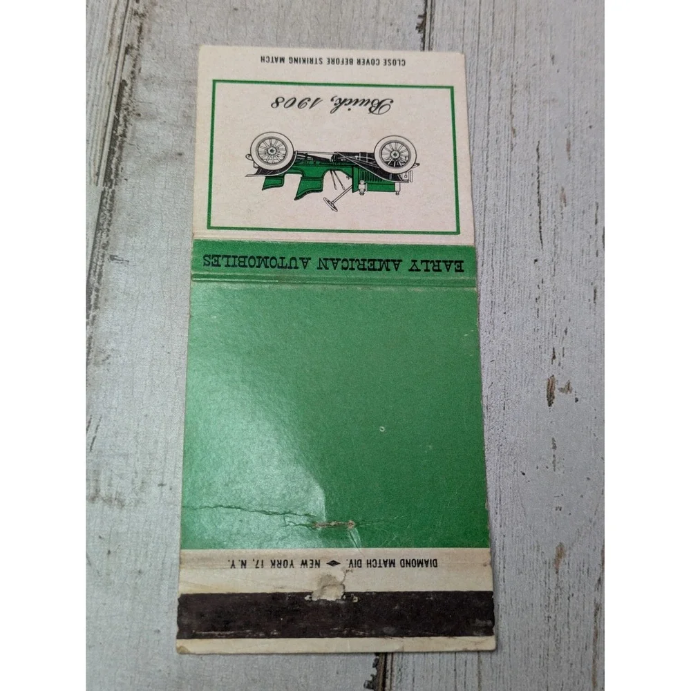 N/A vintage matchbook
